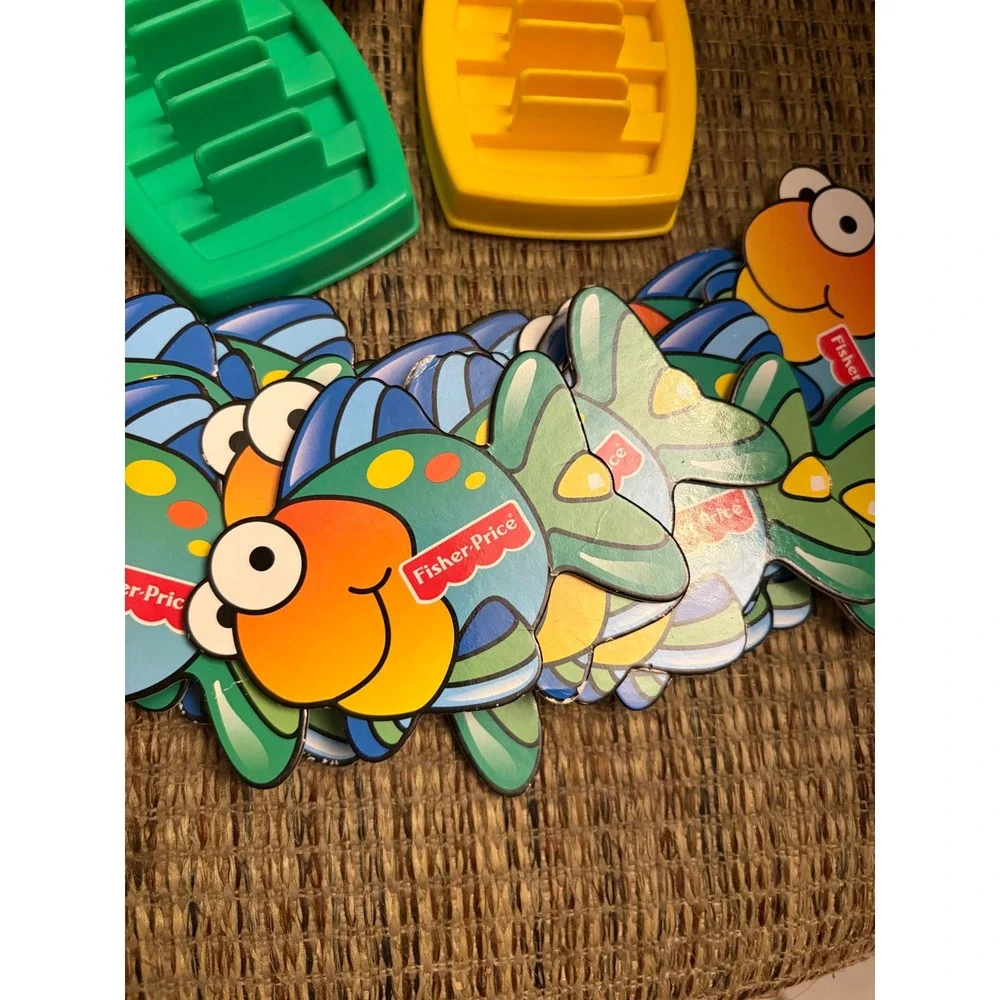 Fisher-Price Go Fish Game 2000 Vintage Preschool Color Matching 78857-92